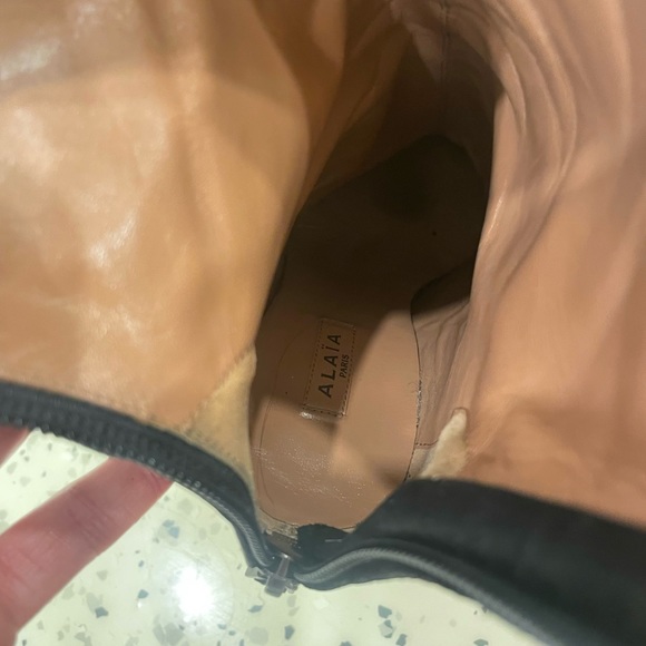 Alaia black heeled booties 39 - Picture 6 of 9